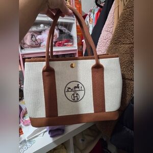 Dustbag Upcycled Garden Party Medium Size Purse